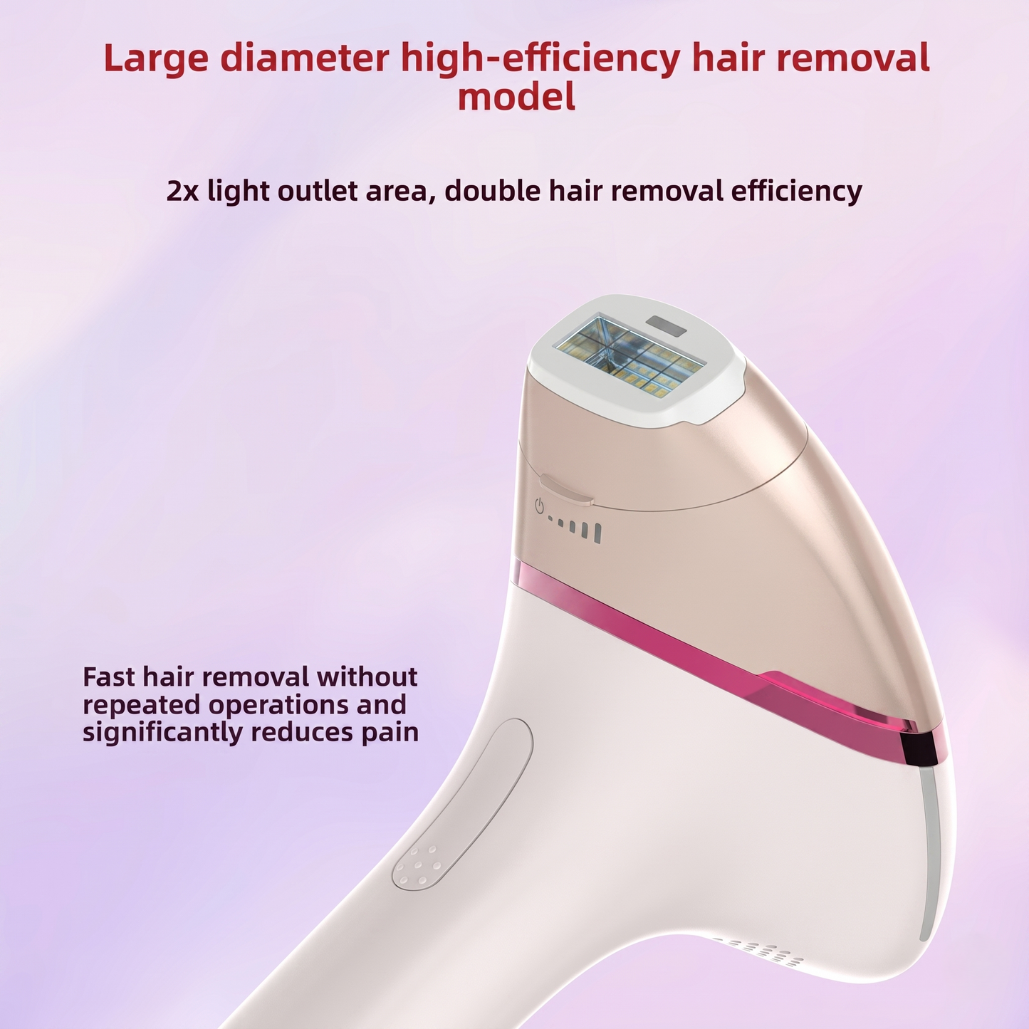 Handheld IPL Hair Removal Device