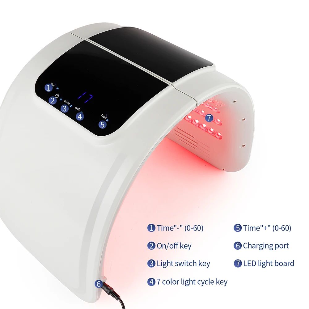 Mask Facial Red Light Therapy