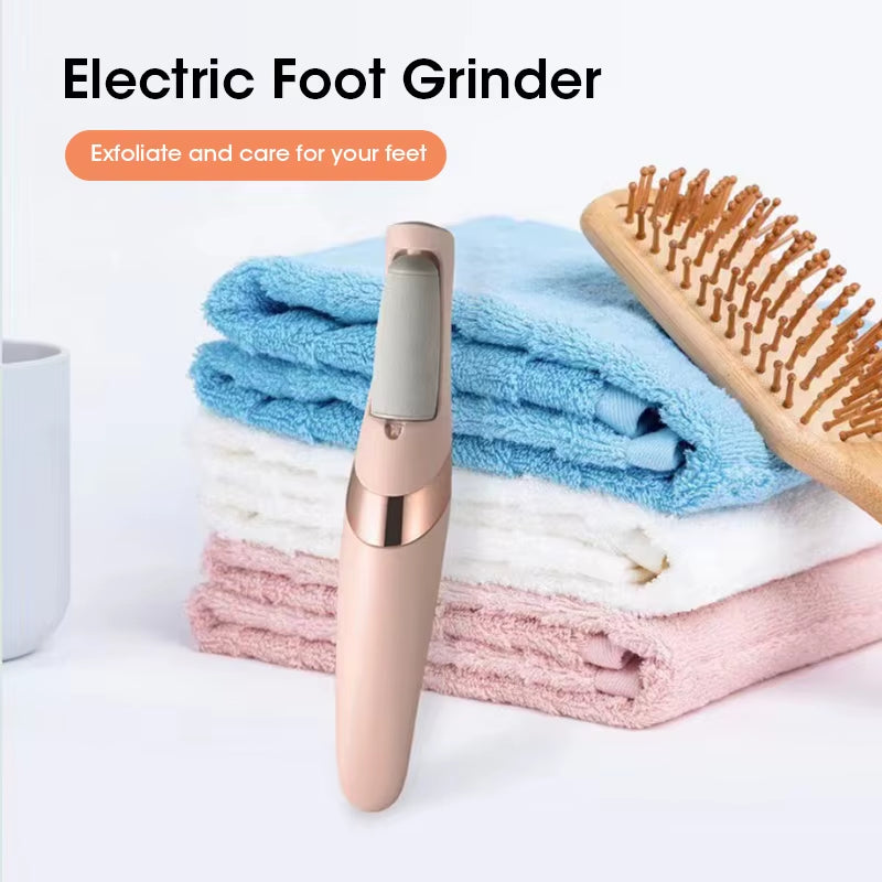 Revolutionize Your Foot Care with the Rechargeable Electric Foot Grinder - Ultimate Callus Remover for Smooth, Beautiful Feet