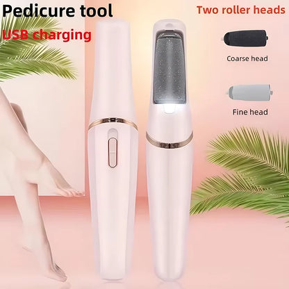 Revolutionize Your Foot Care with the Rechargeable Electric Foot Grinder - Ultimate Callus Remover for Smooth, Beautiful Feet