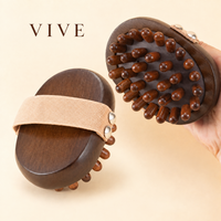 VIVE Meridian Ritual Comb | Luxury Body & Scalp Massage Brush
