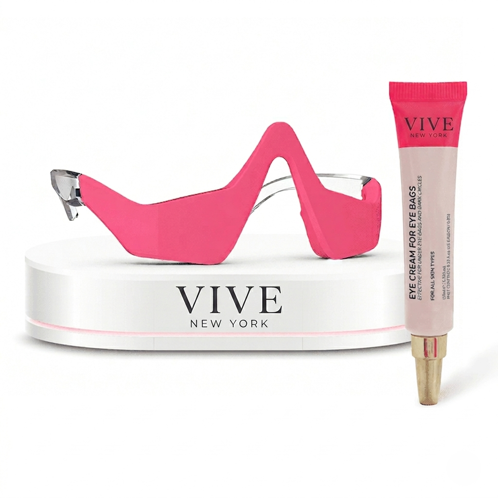 Vive™ 2-in-1 Rotlichttherapie + EMS zur Beseitigung von Tränensäcken