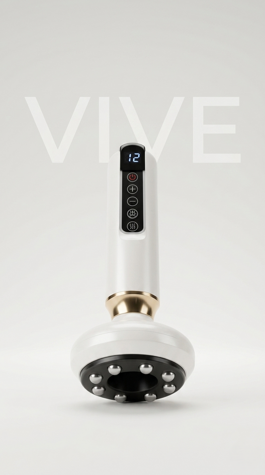 Vive Kinetic | 4-in-1 Red Light, Heat & Vacuum Body Sculpting Massager