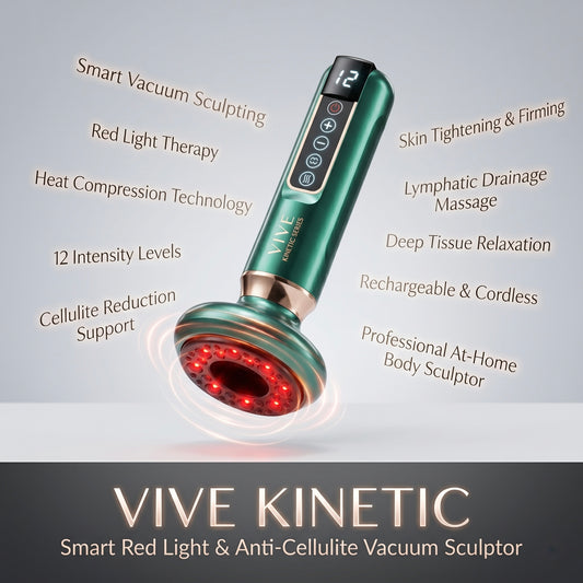 Vive Kinetic| Smart Red Light & Anti-Cellulite Vacuum Sculptor