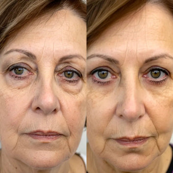 Vive™ 2-in-1 Rotlichttherapie + EMS zur Beseitigung von Tränensäcken